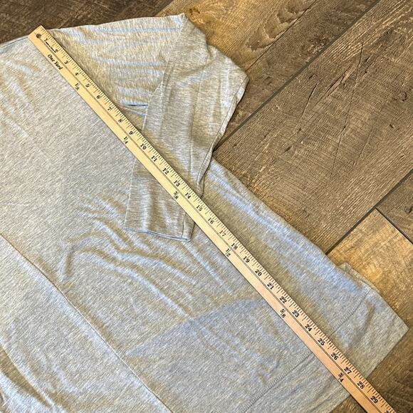 Caslon Grey Heavy Weight Long Sleeve Active Tee Shirt Size 1X - Picture 4 of 7